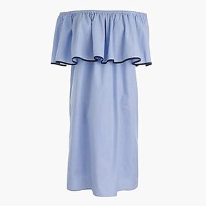 J Crew Off the Shoulder Dress - Size Small